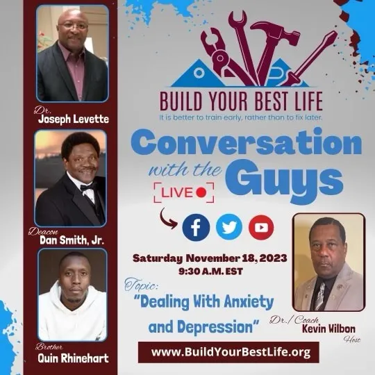Dealing With Anxiety and Depression Show Broadcast Cover