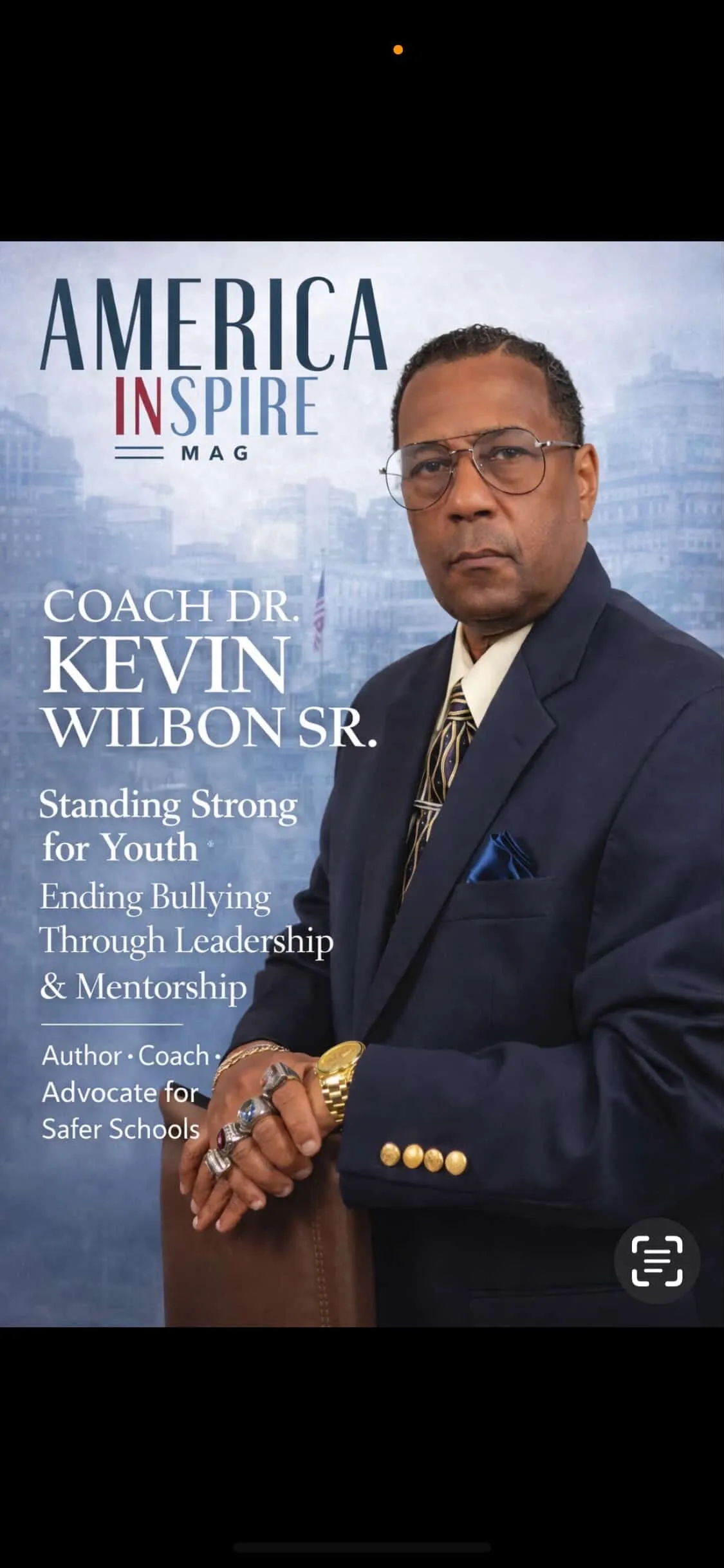 Coach Dr. Kevin Wilbon Sr. Cover Profile